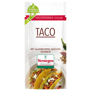 Verstegen Kruidenmix Taco voor 2 personen 18 g