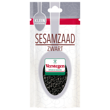 Verstegen Sesamzaad Zwart Kleinverpakking 9 g
