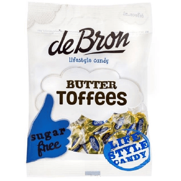 De Bron Butter Toffees Sugarfree 70 g