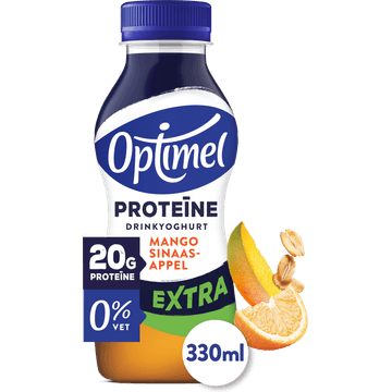 Optimel Protein drinkyoghurt mango sinaasappel