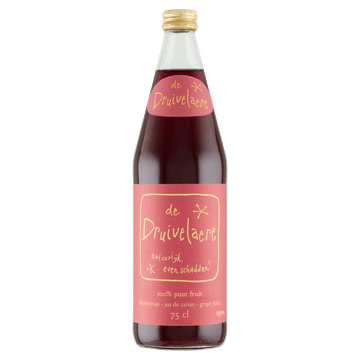 De Druivelaere Druivensap 75 cl