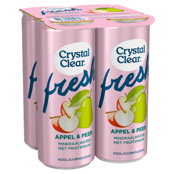 Crystal Clear Appel-Peer 4x250ML