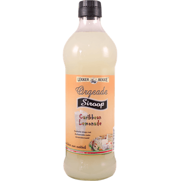 Lekker Bekkie Orgeade Siroop Caribbean Lemonade 500 ml