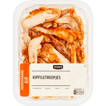 Jumbo Kipfiletreepjes Voorgegaard 135 g