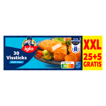 Iglo Vissticks XXL 25+5 Gratis 840 g