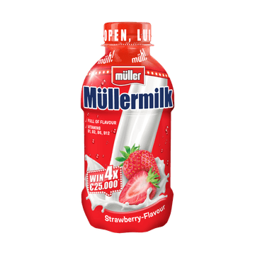 Müller Müllermilk Strawberry Flavour 400 g