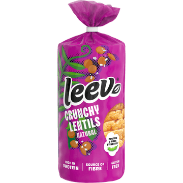 Leev Linzenwafels Naturel 100g