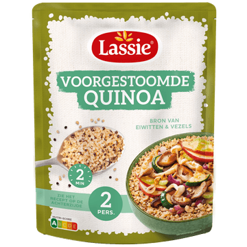 Lassie Voorgestoomde Quinoa kant & klaar 250 gram