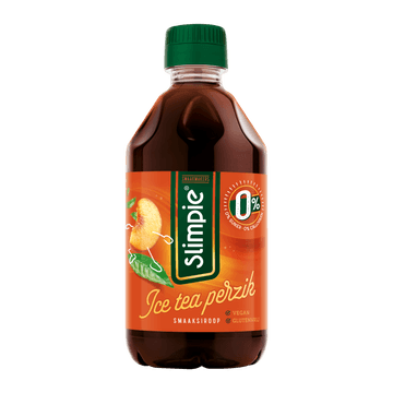 Slimpie Ice Tea Perzik Smaak Siroop 300 ml