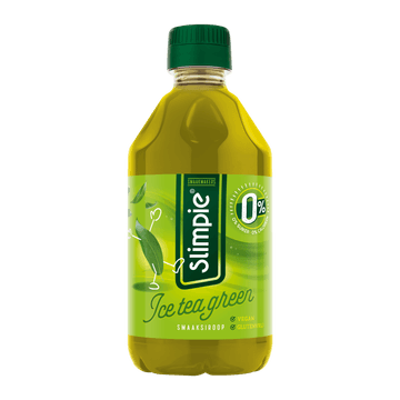 Slimpie Ice Tea Green Smaak Siroop 300 ml