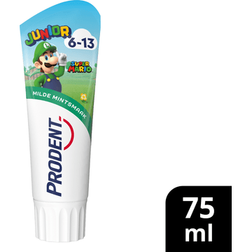 Prodent Junior 6-13 jaar Tandpasta Super Mario 75 ML