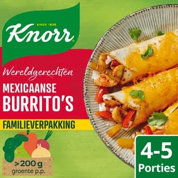 Knorr Wereldgerecht mexicaanse burritos xl