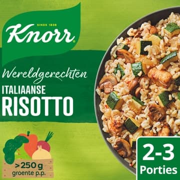 Knorr Wereldgerechten Maaltijdpakket Italiaanse Risotto 257 g