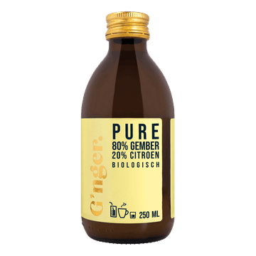 G'nger Pure 80% gember + 20% citroen 250ml
