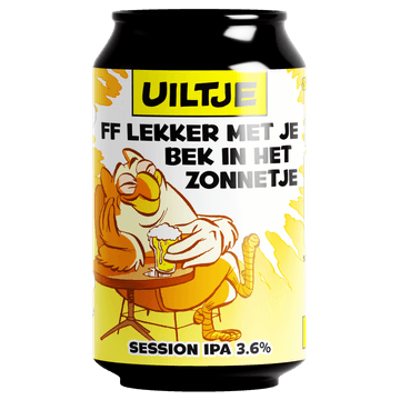 Uiltje FF Lekker Met Je Bek In Het Zonnetje 330ML