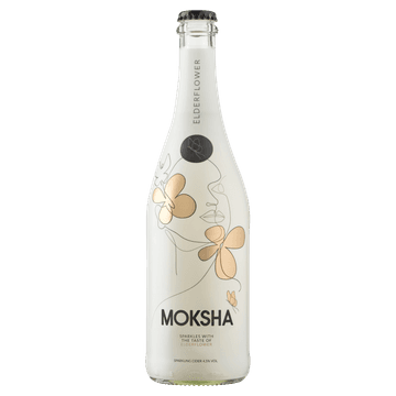 Moksha Sparkling Cider Elderflower 750 ml