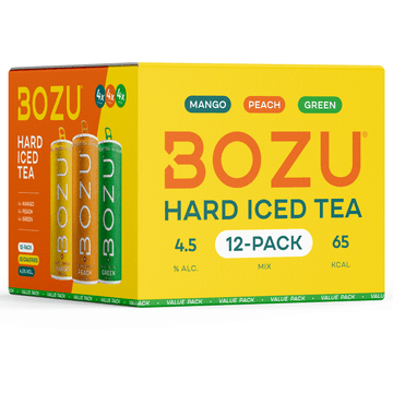 Bozu Hard Iced Tea 12x250ML