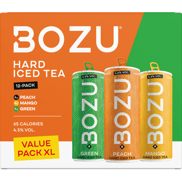 Bozu Hard Iced Tea 12x250ML