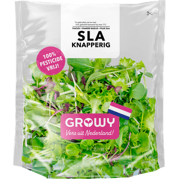 Growy Knapperige Sla 70g