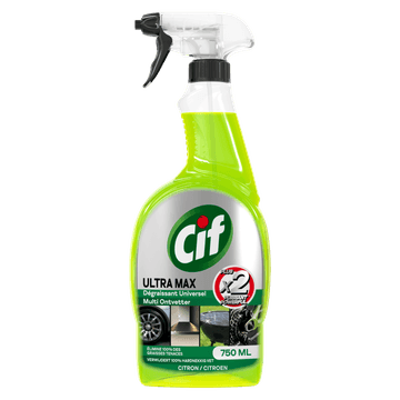 Cif Ultra Max Ontvetter Spray Groen 750ML