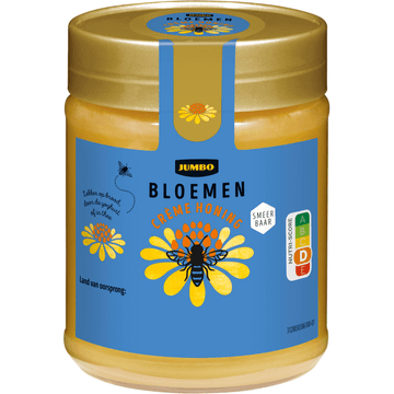 Jumbo Bloemenhoning Crème Pot 500g