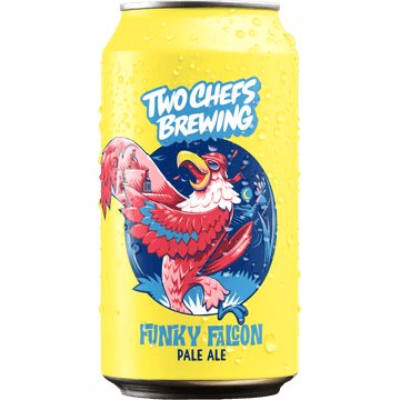 Two chefs brewing Funky falcon