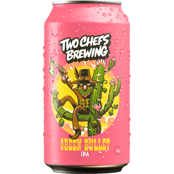 Two chefs brewing Green bullet india pale ale